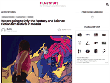 Tablet Screenshot of filmstitute.com